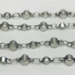 3mm Stainless Steel Ball Chain by the Foot
