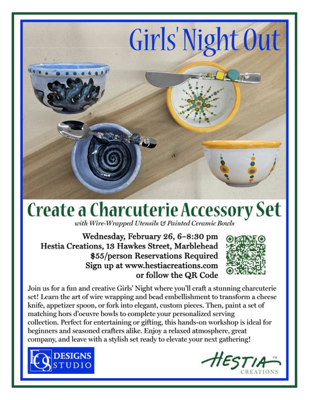 Creative Night Out with Friends at Hestia 2/26/25. 6-8:30pm