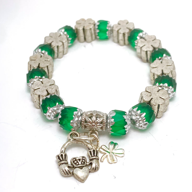 St. Patrick’s Day Bracelet Making Kit DIY Jewelry Craft, $14.95