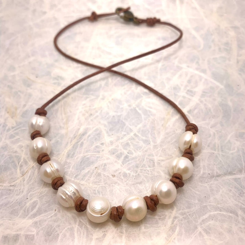 Pearl & Leather Jewelry, Thursday 4/17/25