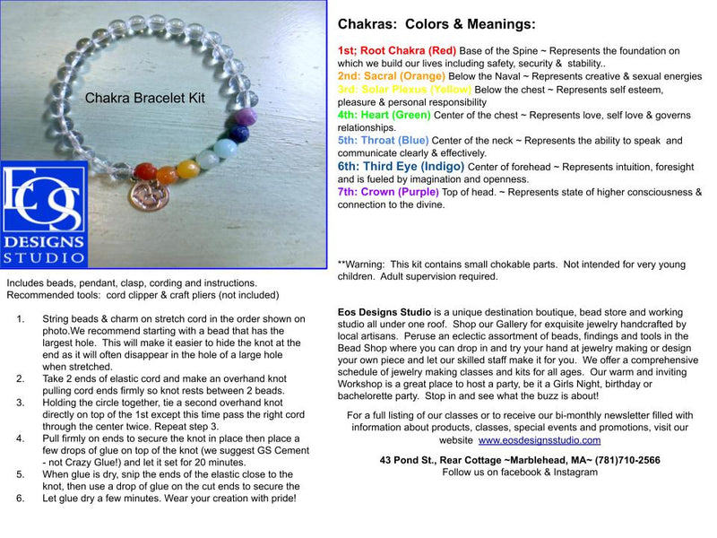 Chakra Bracelet Kit