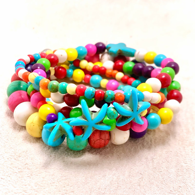 Stackable Stretch Bracelets for Kids Monday  4/21/25