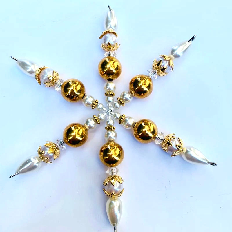 Gold n' Pearls Snowflake Kit