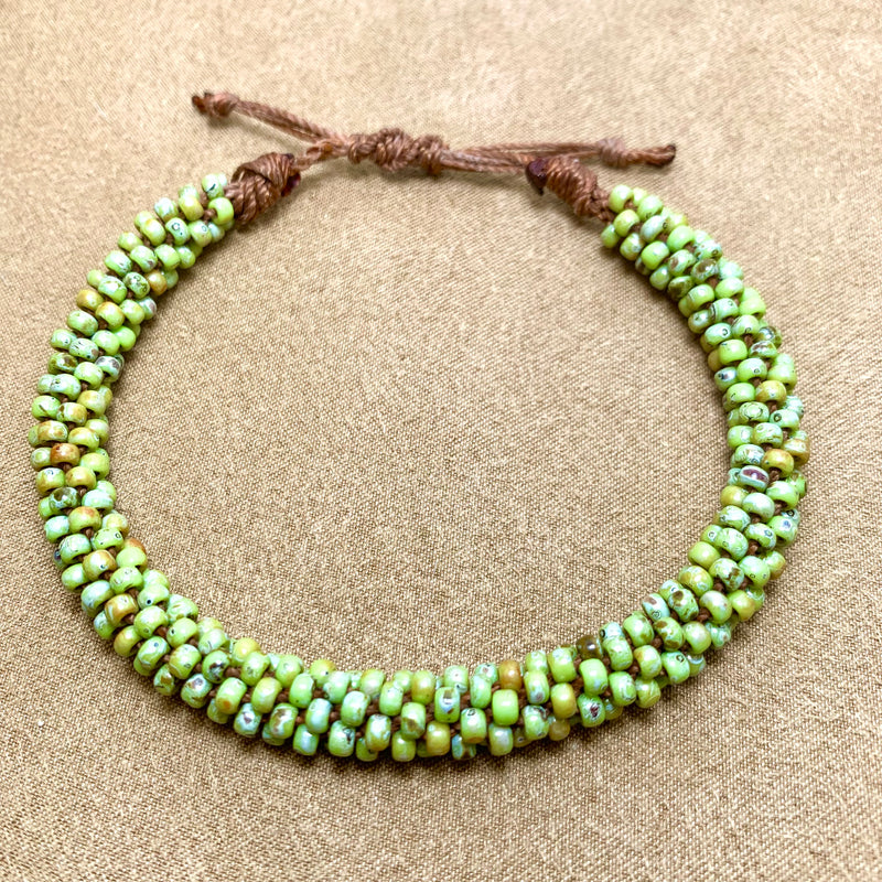 Kumihimo Bracelet with a Sliding Knot  Sat 3/29/25