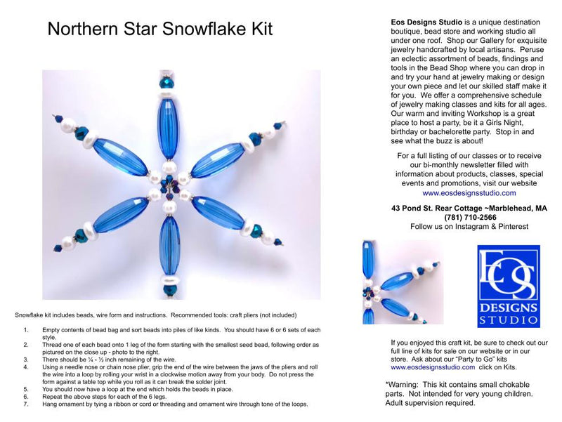 Northern Star Snowflake Kit