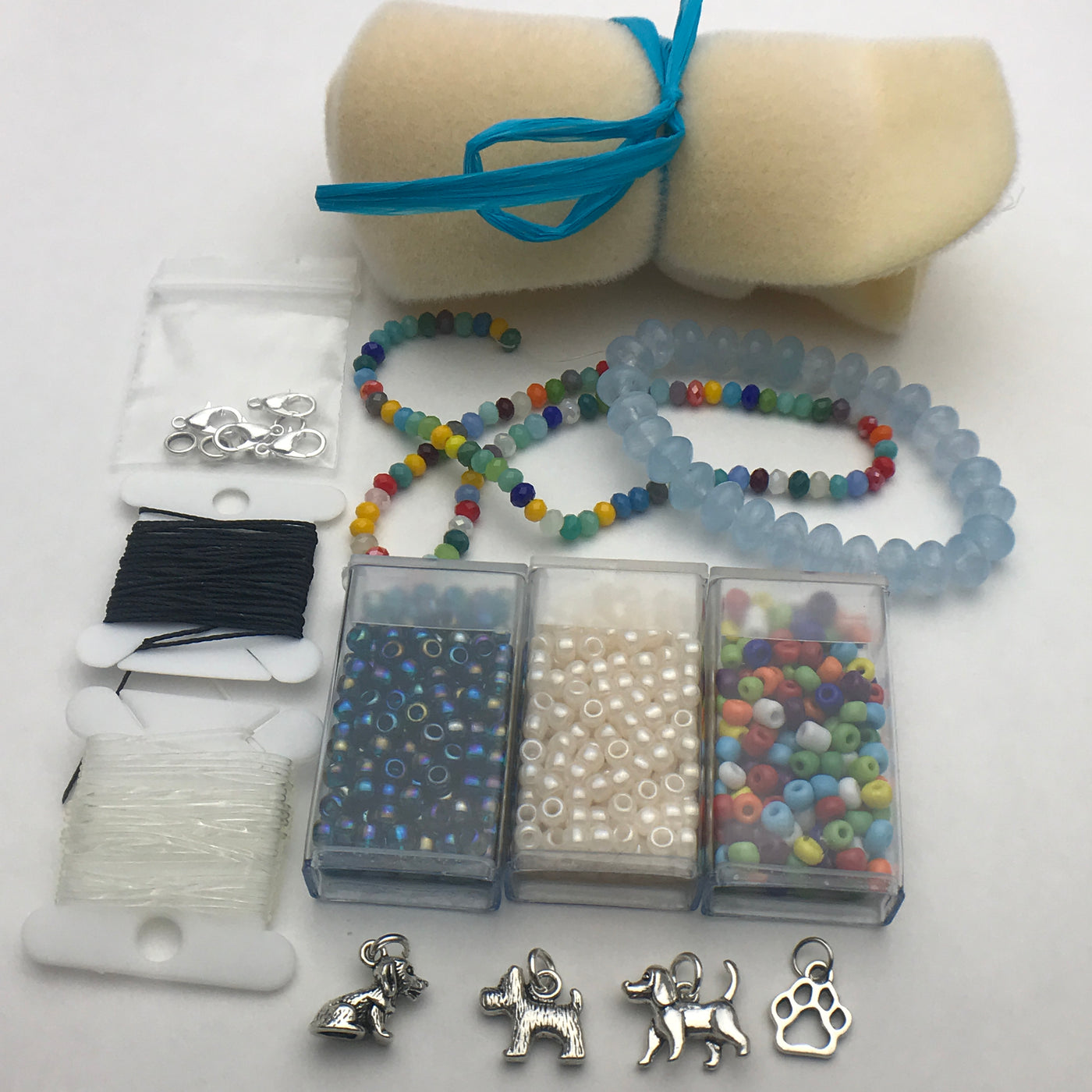 DIY kit morse code necklace, morse code bracelet kit, secret message  bracelet kit, DIY gift, DIY craft kit adults, bracelet or necklace kit